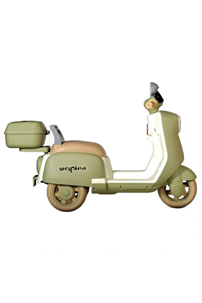 TOYFEST Wespina Kumandalı Akülü Motor 6V Yeşil WPAK3