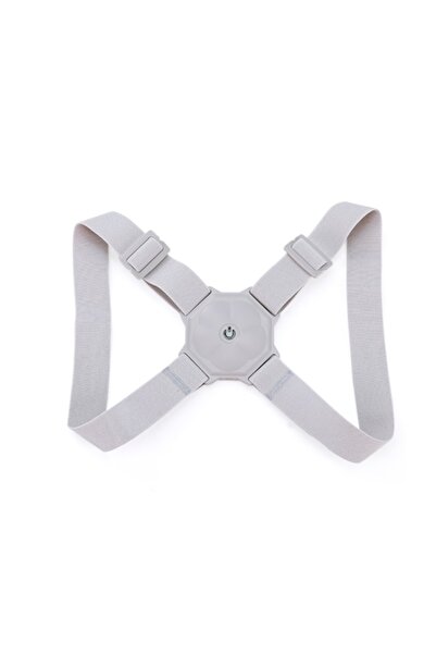 NEO Smart Posture Corrector with Vibration Sensor for Back, Shoulders & Spine, Gray, Universal, NeoGym