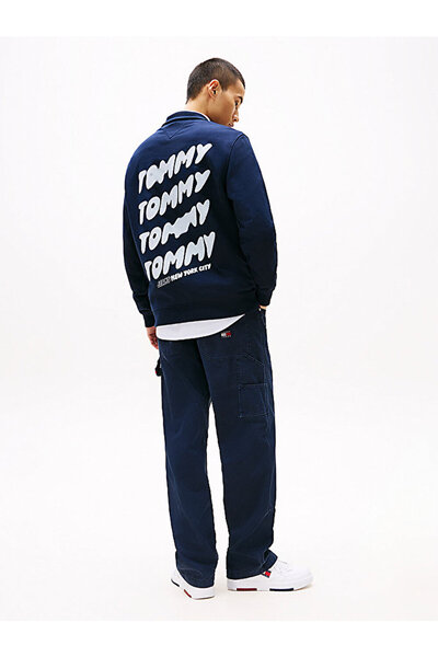 Tommy Hilfiger erkek tjm reg bubble sweatshirt