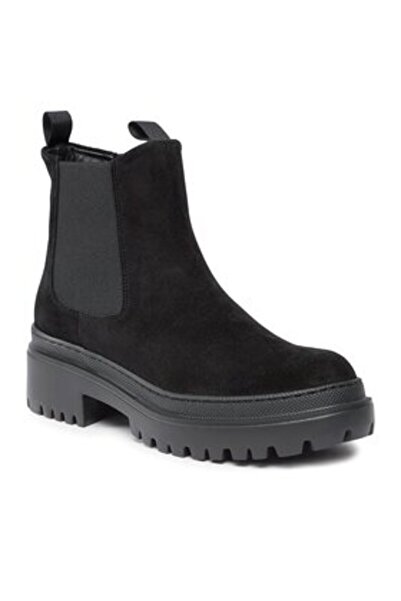 Pollini γυναικείες μπότες Chelsea SA21204G0HTI0000 μαύρες