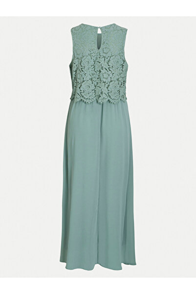 VILA Γυναικείο Φόρεμα Κοκτέιλ 14100341 Πράσινο