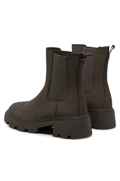 Athlecia γυναικείες μπότες Chelsea EA234362 καφέ