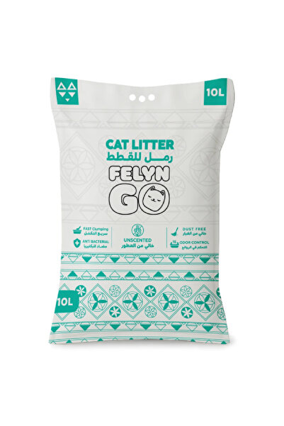 Felyn Go فيلاين قو رمل للقطط بدون رائحة 10 لتر