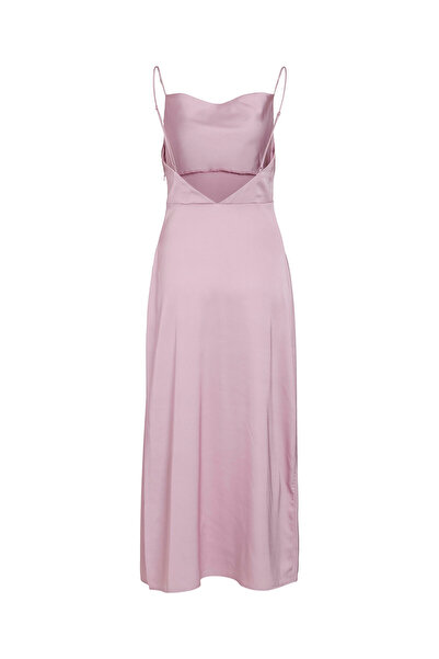 VILA Γυναικείο Φόρεμα Κοκτέιλ 14085601 Μωβ