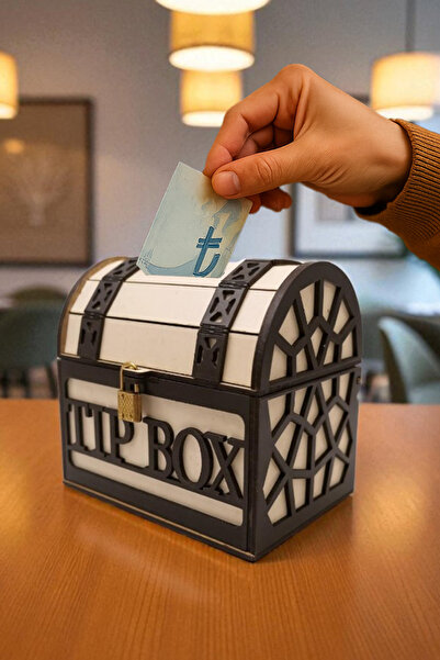 Demo Tasarım Tip Box Bahşiş Kutusu Ve Kumbara Sandık Tipi Tipbox