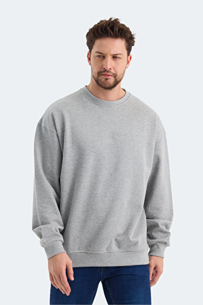 Slazenger VADIK 2li set Erkek Siyah - Gri Sweatshirt
