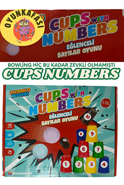 OYUNKAFASI CUPS NUMBER - EĞLENCELİ SAYILAR OYUNU