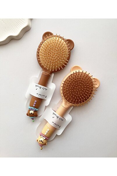 Generic 1pc Cute Bear Design Detangling Hairbrush