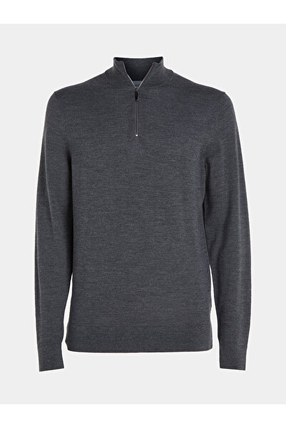 Calvin Klein Ανδρικό Πουλόβερ K10K110421 Γκρι