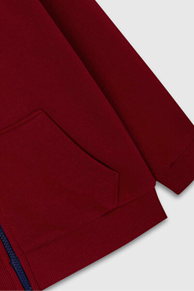 United Colors of Benetton Boy's Bnt-B23351 Sweatshirt Red