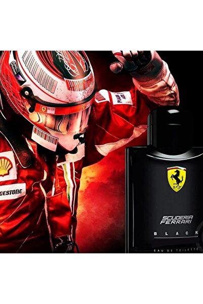 Ferrari Perfume - Black by - perfumes for men - Eau de Toilette, 125 ml