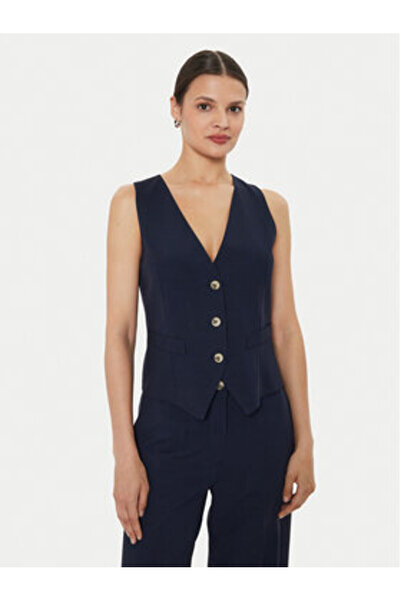 Vicolo Γυναικείο Γιλέκο TB1569 Μπλε Σκούρο Μπλε