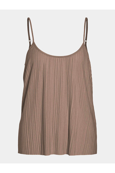 VILA Γυναικείο Μπλούζα 14096337 Καφέ