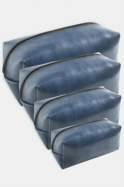 feryal حقيبة مكياج محمولة باليد من AhEs Shopping مكونة من 4 قطع