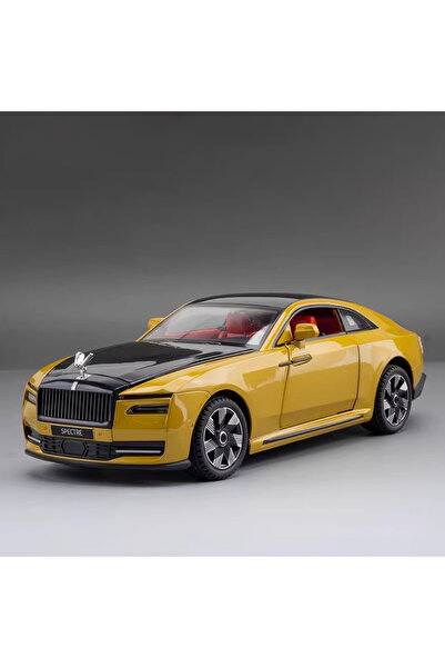 choice2 سيارة رولز رويس سبكتر موديل مصبوبة من سبائك معدنية بمقياس 1:24 مع صند...