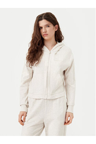 Calvin Klein Γυναικείο Φούτερ Εσώρουχων 000QS7270E Μπεζ