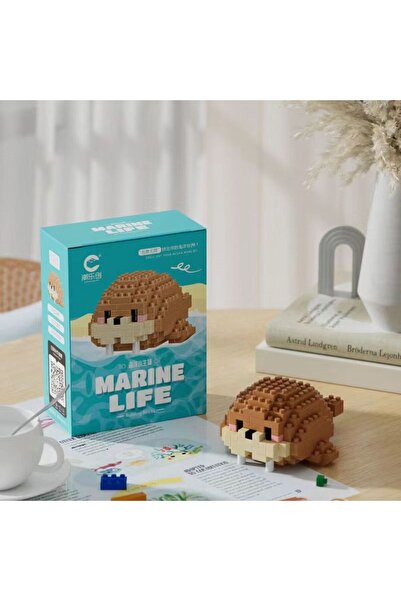 Choice8 NO BOX JM--7263 Creative Ocean World Animal Particle Building Blocks Toys Children's Toys Mini Anima