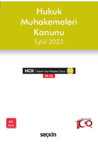 Seçkin Yayıncılık Hukuk Muhakemeleri Kanunu Eylül 2025/Seçkin Yayıncılık