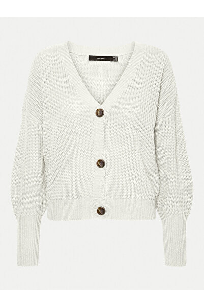 Vero Moda Γυναικεία Ζακέτα 10249632 Λευκή