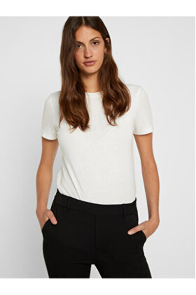 Vero Moda Γυναικεία Παντελόνια Chino 10225280 VMMAYA Μαύρο