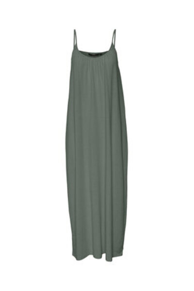 Vero Moda Γυναικείο Καλοκαιρινό Φόρεμα 10286077 Πράσινο