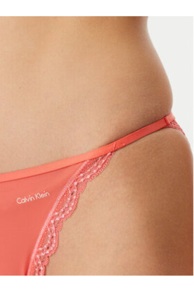 Calvin Klein Γυναικεία Κλασικά Σλιπ LV00QD5269 Ροζ