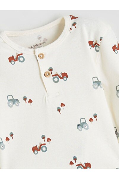 LC Waikiki LCW baby Crew Neck Printed Baby Boy T-Shirt