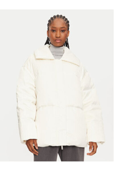 Calvin Klein Γυναικείο Χειμερινό Μπουφάν K20K207720 Εκρού