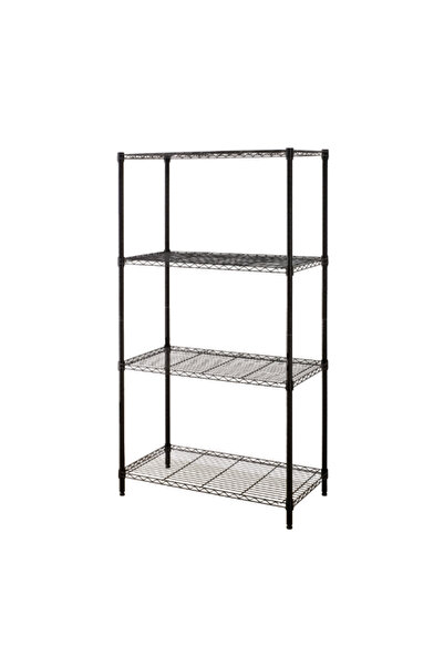HONEYBEE رف تخزين سلكي متين قائم بذاته مكون من 4 طبقات