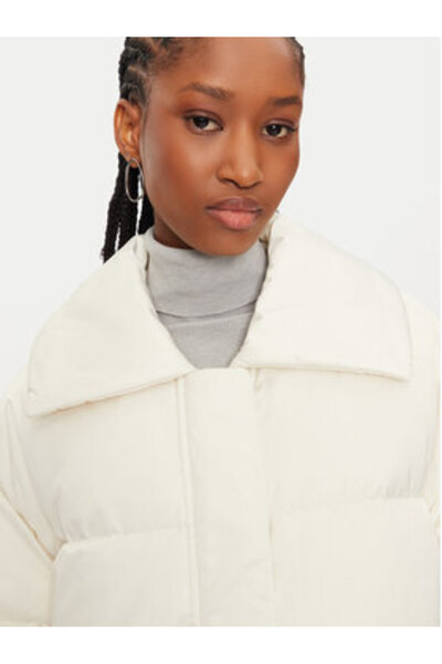 Calvin Klein Γυναικείο Χειμερινό Μπουφάν K20K207720 Εκρού