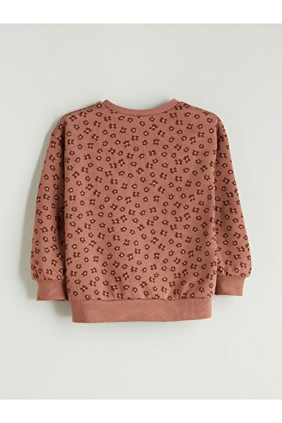 LC Waikiki Lcw Kids Crew Neck Floral Girl's Sweatshirt