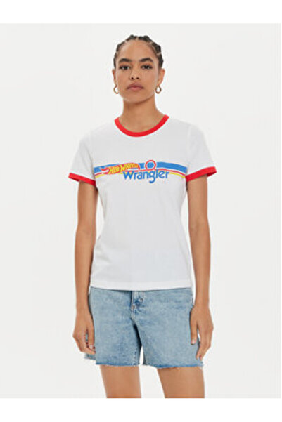 WRANGLER Γυναικείο T-Shirt 112357911 Λευκό