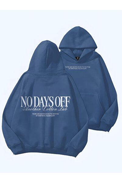 LAYORA Unisex Letter Printed Long Sleeve Hooded Sweatshirt,