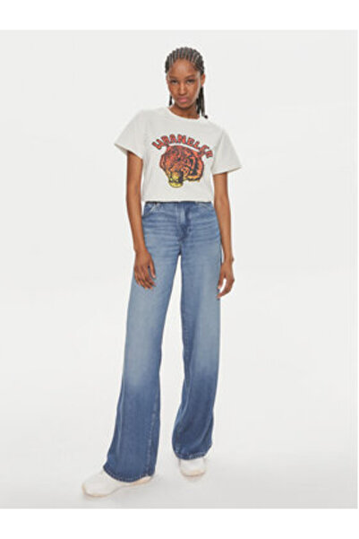 WRANGLER Γυναικείο T-Shirt 112350282 Λευκό