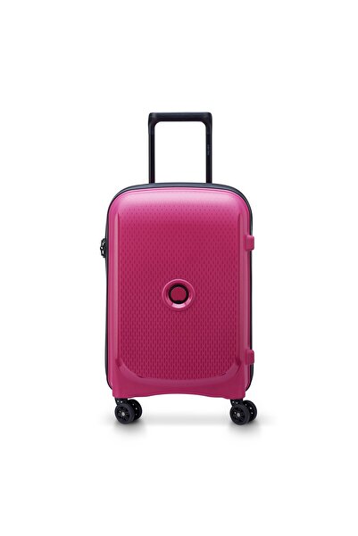 Delsey Belmont Plus Non Expandable 4 Wheels Hard Trolley, 55 cm, Raspberry