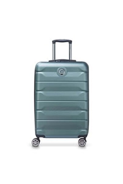 Delsey Air Armour 4 Wheels Hard Trolley, 55 cm, Green