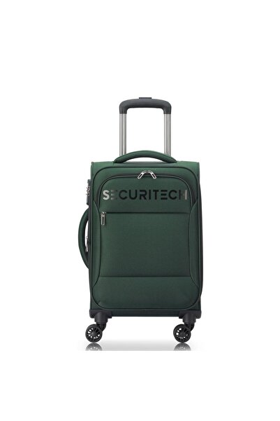 Delsey Securitech Vanguard 4 Wheel Soft Trolley, 70 cm, Khaki