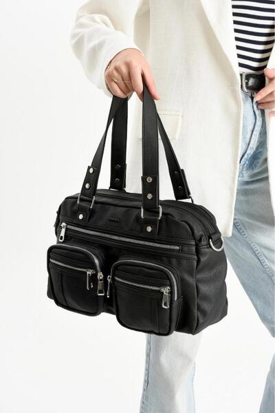 H&D COLLECTİON Штучна шкіра Жіноча сумка через плече 35*25 см Сумка через пле...