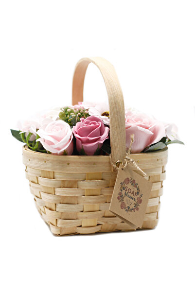 XTERRA COȘULEȚ DIN RĂCHITĂ CU FLORI DIN SĂPUN | PENTRU FELICITĂRI