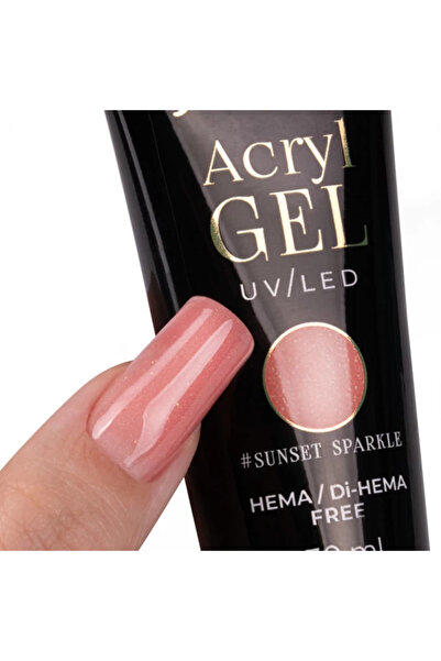 Molly Lac Acrygel Molly Nails Sunset Sparkle HEMA Free 30 ml