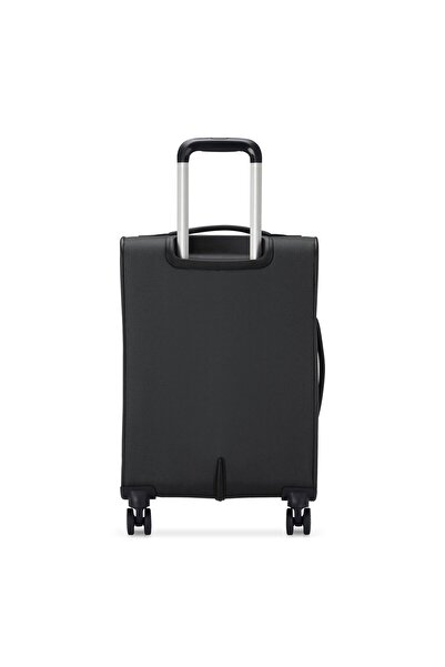 Delsey Pin Up 6 Soft Trolley, 4 Double Wheels, 78 cm, Black