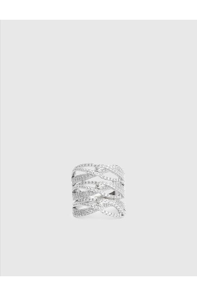 İLVİ Sholy Silver Color Women Ring