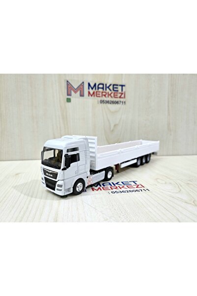 WELLY 25 cm uzunlukta 1/64 MAN sal DORSELİ TIR MAKETİ (firma ismi yazılabilir)