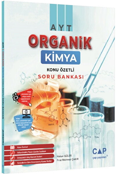 Çap Yayınları AYT Organik Kimya Konu Özetli Soru Bankası 2026