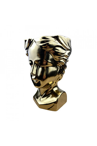 velve Vaza Venus Wanted Power gold, Inaltime 25 cm, vaza venus