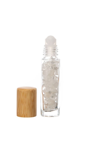 XTERRA Roll-On Bottle with Natural Clear Quartz Crystals – 10 ml