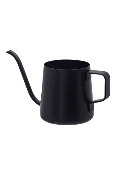 Generic إبريق قهوة طويل ضيق معلق باللون الأسود 16.4 × 7 × 7.2 سم