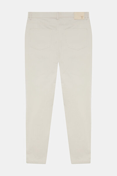 W Collection Stone Pipe Leg Diagonal Striped Sports Pants