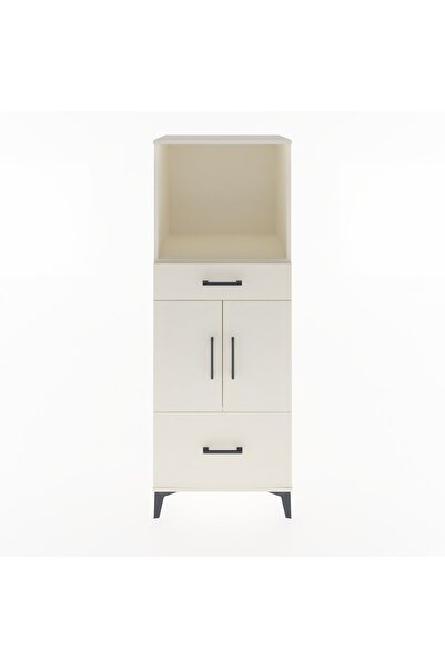Dienni Hyperion Dolap 2 Raflı 2 Çekmeceli 2 Kapaklı 60x44x163 Aytaşı-Aytaşı