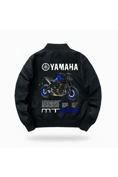 Toum Küt Küt Motorbike Printed Unisex Bomber Jacket